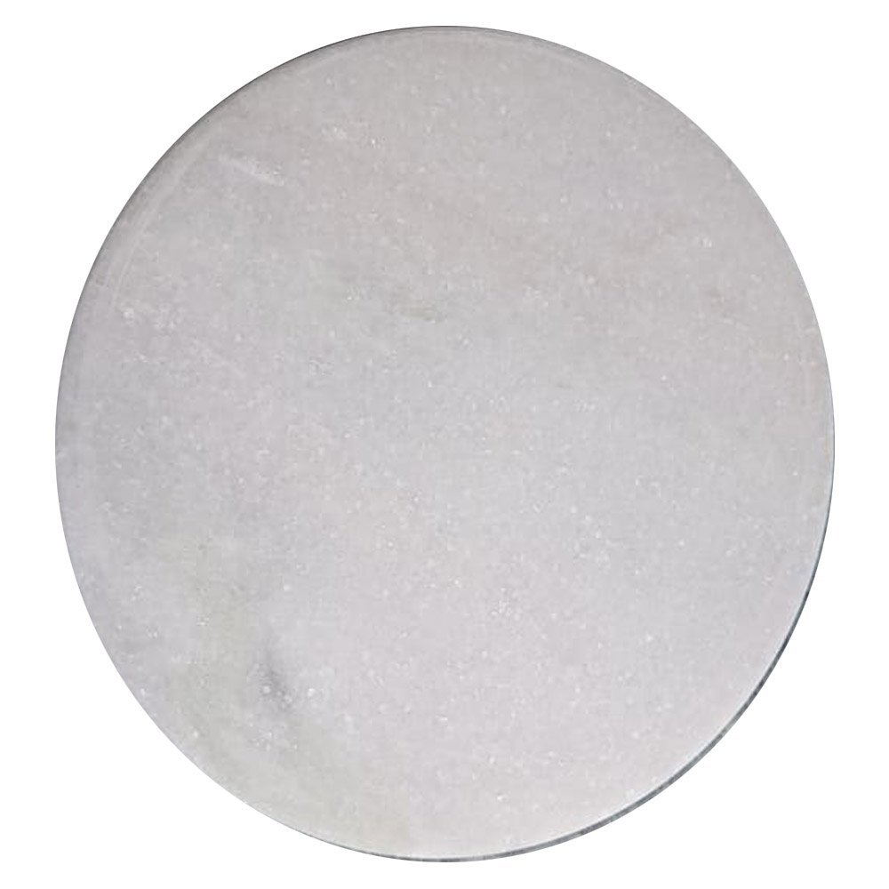 White Marble Chakla, For Roti Making, Size: 9inch