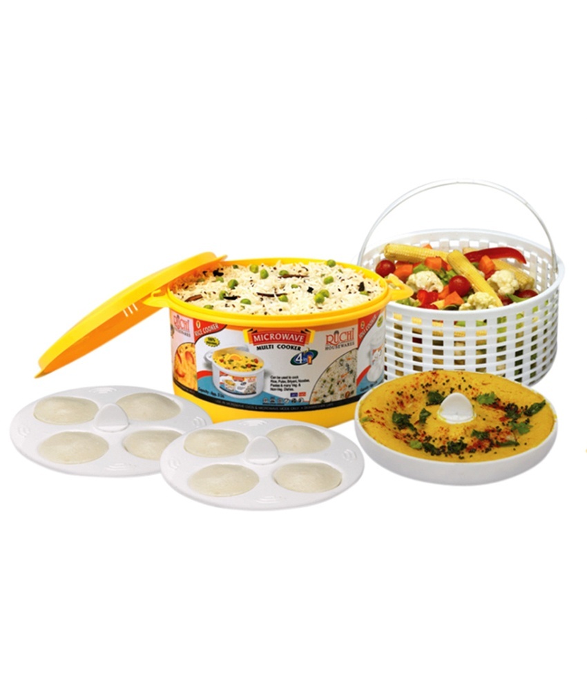 Ruchi Housewares Microware Multi Cooker (4 In1)