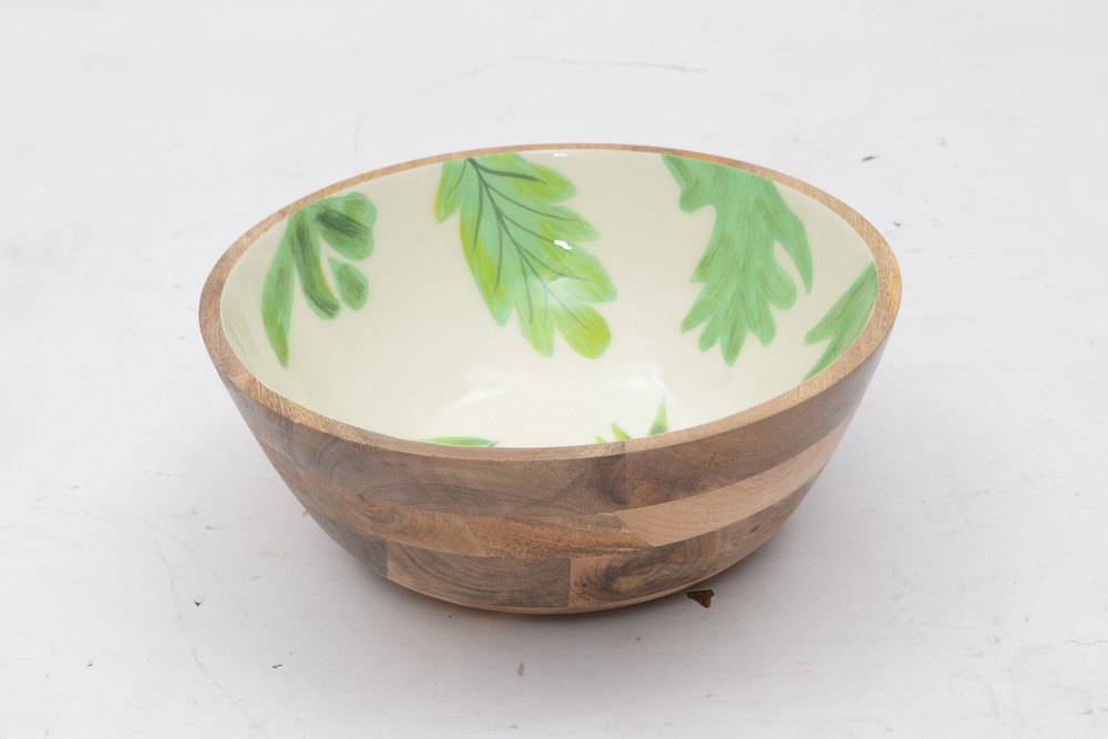 Multicolor Wooden Kitchen Bowl, For Home