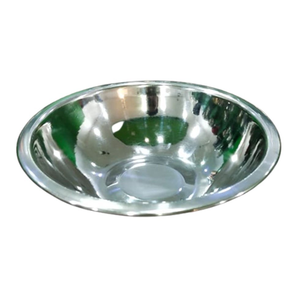 Silver Stainless Steel Mixing Bowl Set, For Kitchen img