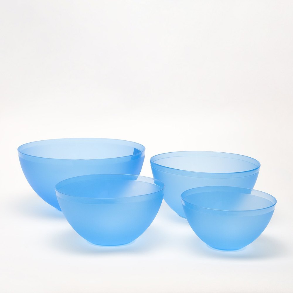 4 Multicolor Mixing Bowls, For Home