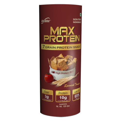 Rite Bite Max Protein Snacks 120 Gm - Spanish Vitaminberry img