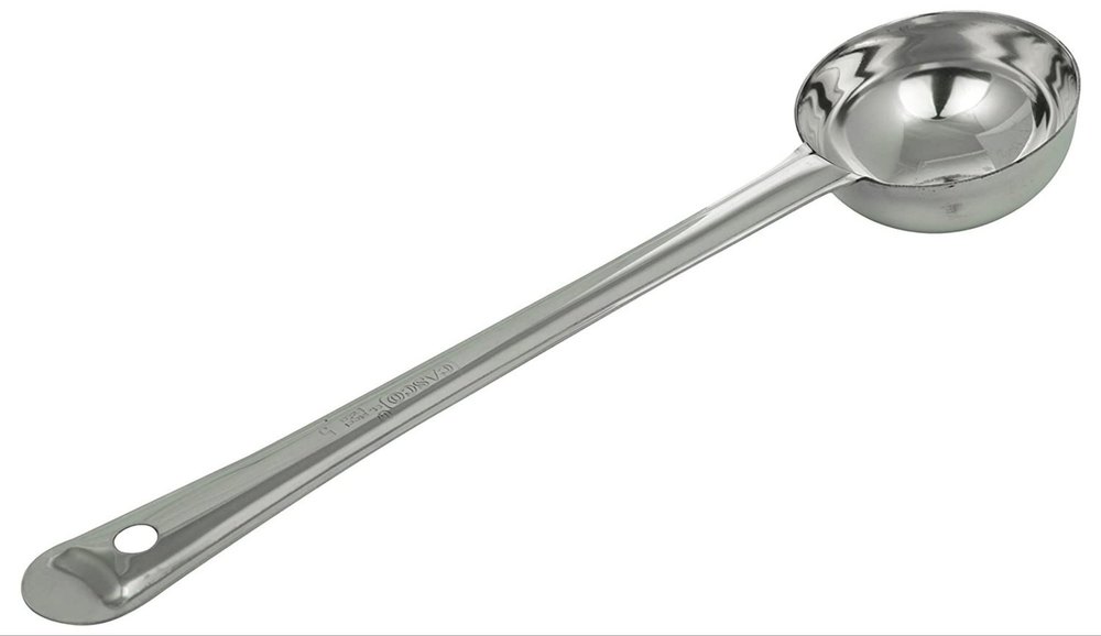 Stainless Steel Kitchen Ladle, Packaging Type: Box, 6 Inch img