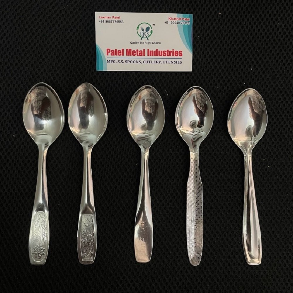 Silver Stainless Steel Dinner Spoon