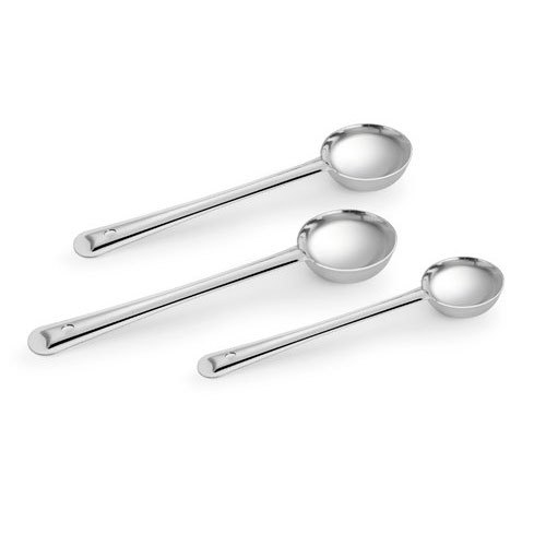Stainless Steel Dalima Ladle, For Kitchen, Material Grade: Ss 201
