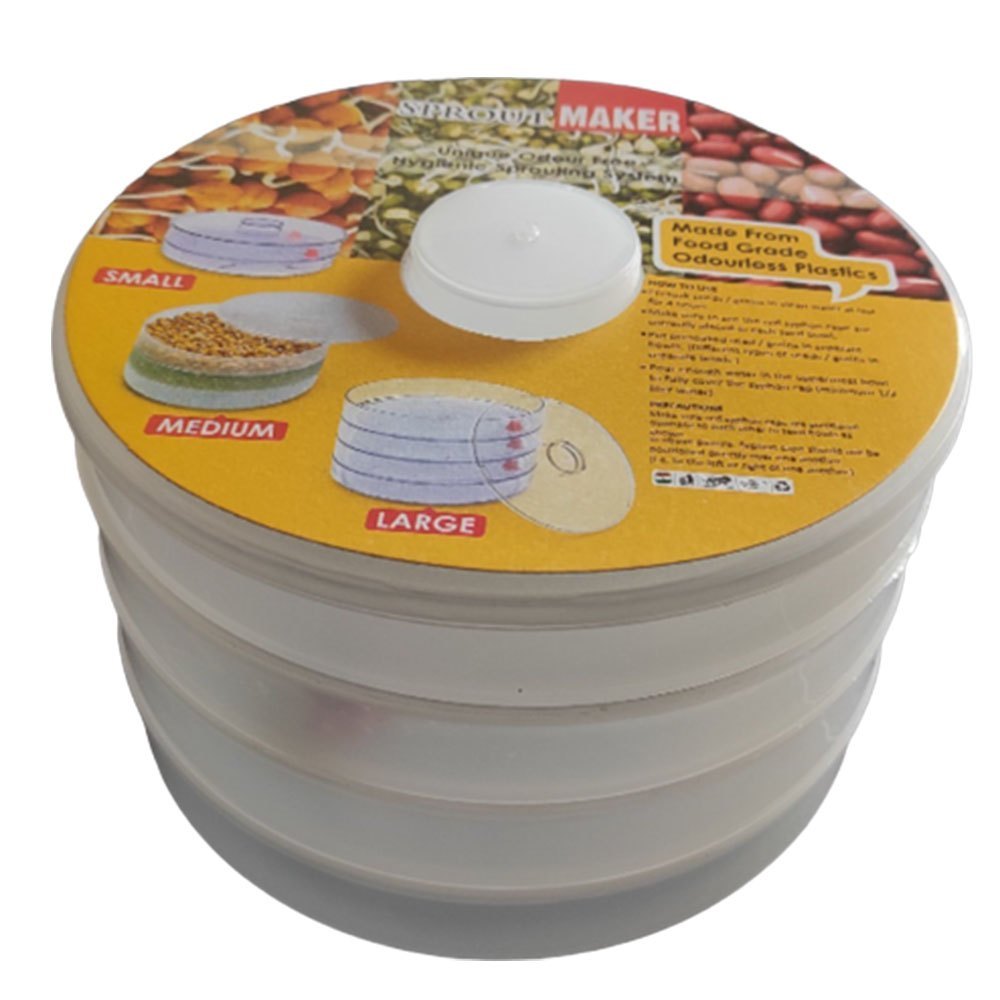 4 Layer Plastic Sprout Maker, Round