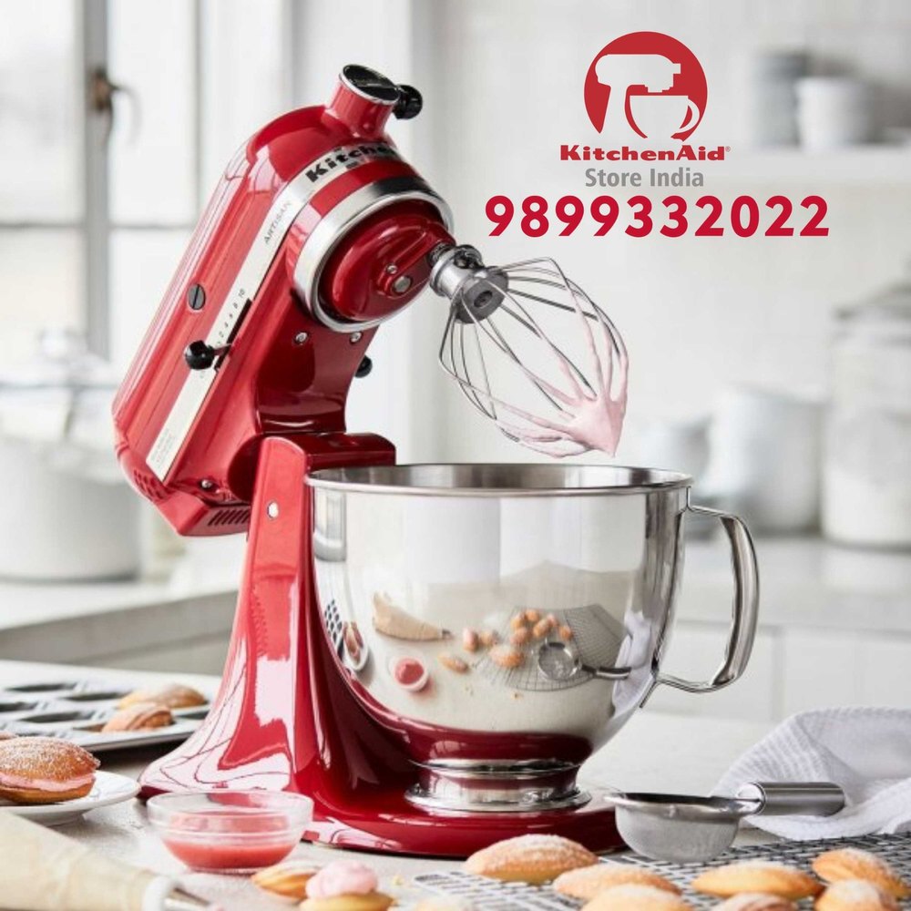 Stainless Steel Candy Apple Red Kitchenaid 5KSM150 Stand Mixer Best Price For Bakery