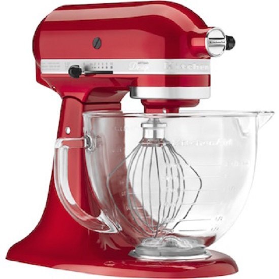 Mild Steel Red Kitchen Aid Stand Mixer Tilt Head 4.8 Liters, For Bakery