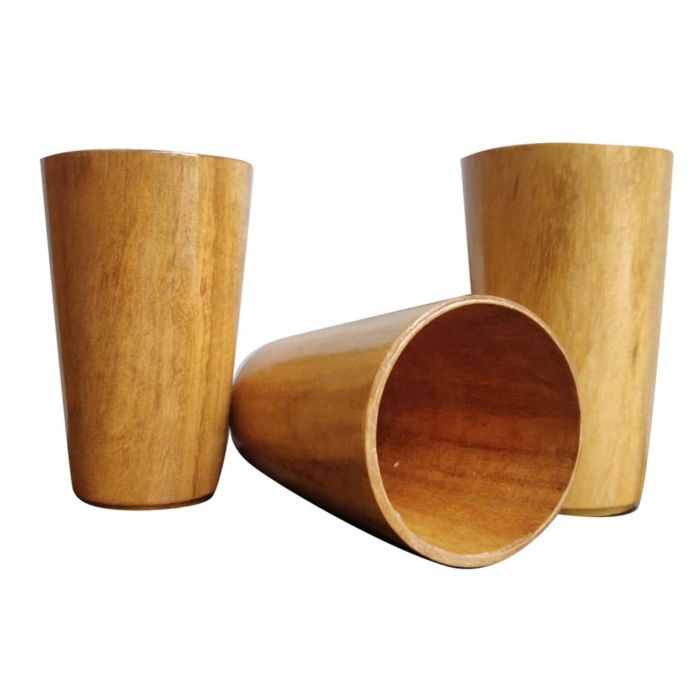 Brown Wooden Tumbler, For Home And Restaurants