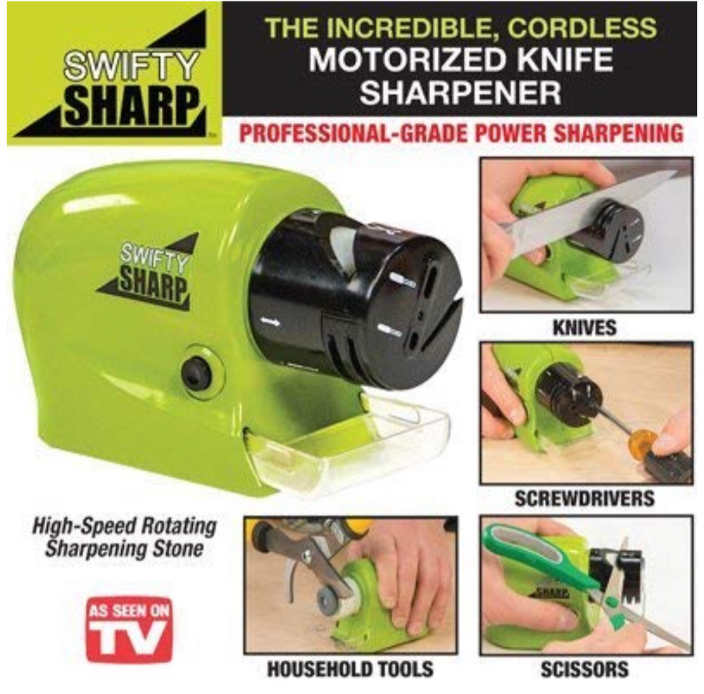 Rianz Swifty Sharp Cordless Motorized Tool Blade Multifunction Sharpener