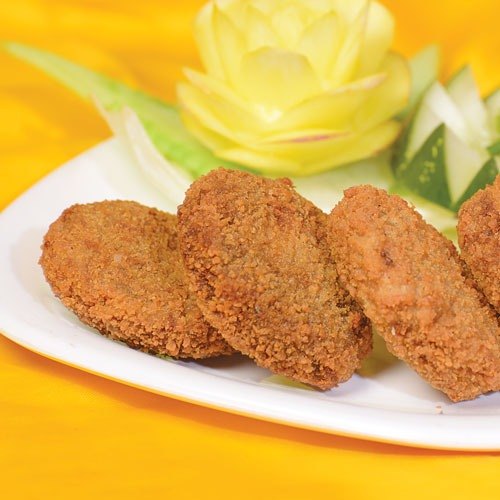 Deep Fry Frozen Chicken Cutlets, Packaging Type: Packet And Box