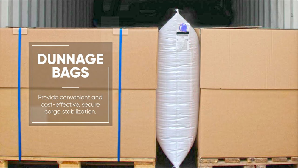 White Polypropylene Dunnage Bags, For Transport Loading Securing