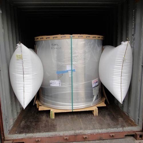 Airbag White PP Woven Dunnage Bag, For Transport Loading Securing, Capacity: 5 Ton