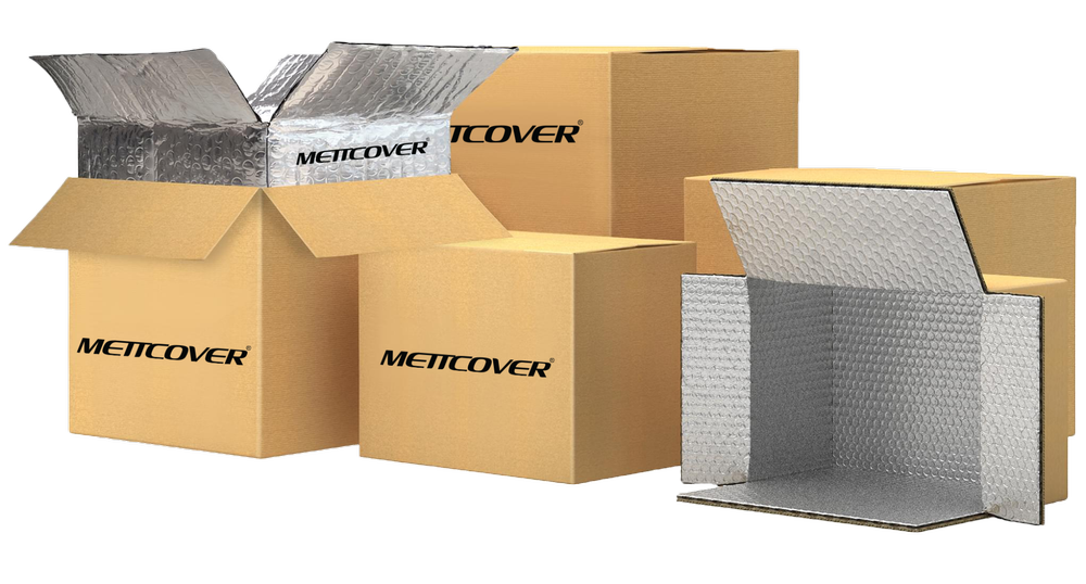 MettCover Insulated Box Liners and Covers, Pack Size: 10 Pcs/Case