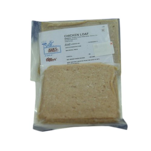 Smoked Chicken Loaf Meat, Packaging Type: Plastic Packet