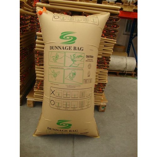 Brown Paper Dunnage Air Bag, For Packaging