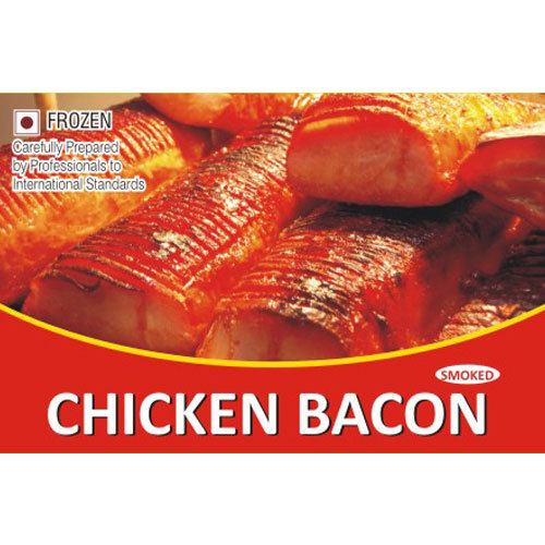 Smoked Chicken Bacon, Packaging Type: Vacuum Bag, for Household