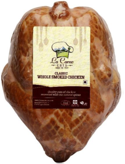 Classic Whole Smoked Chicken, Packaging Type: Vaccum