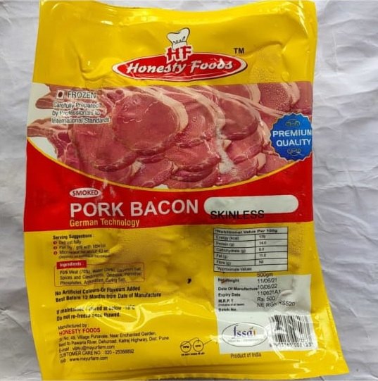 Pork Bacon Smoked