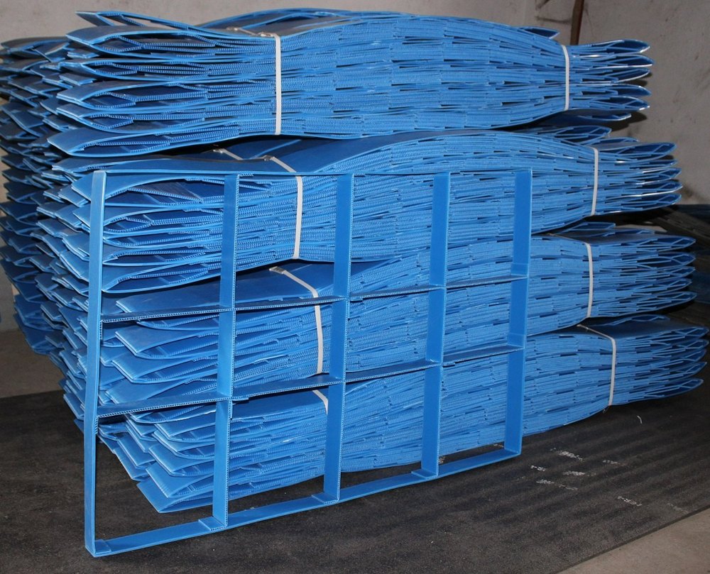 Plain Blue Pp Packaging Inserts, For Wooden Furniture, Capacity: 20 Kg