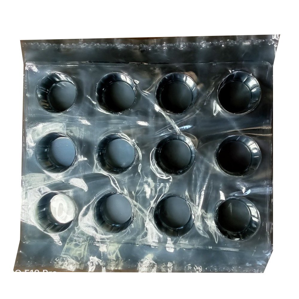 Rectanglular PVC Scrubber Packaging Blister Tray, Thickness: 2mm