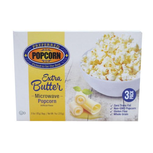 Extra Butter Microwave Popcorn