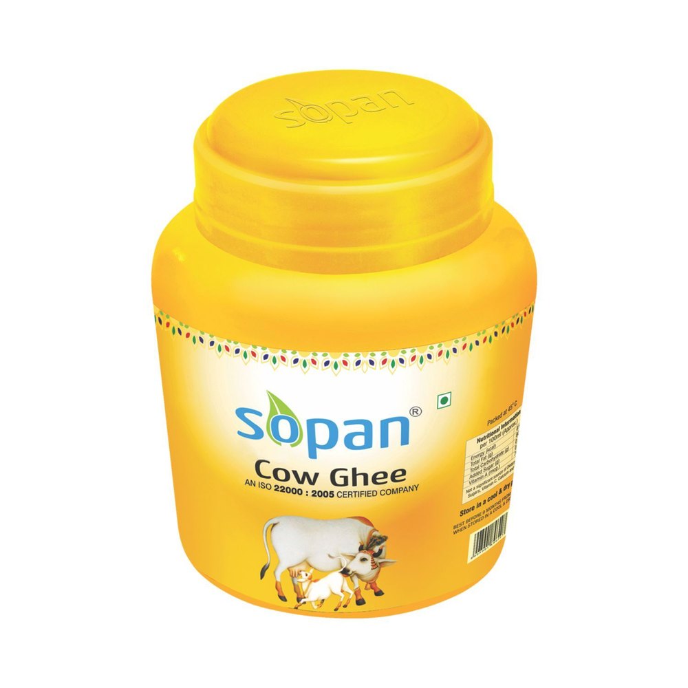 Sopan 1 kg Jar Pure Cow Ghee