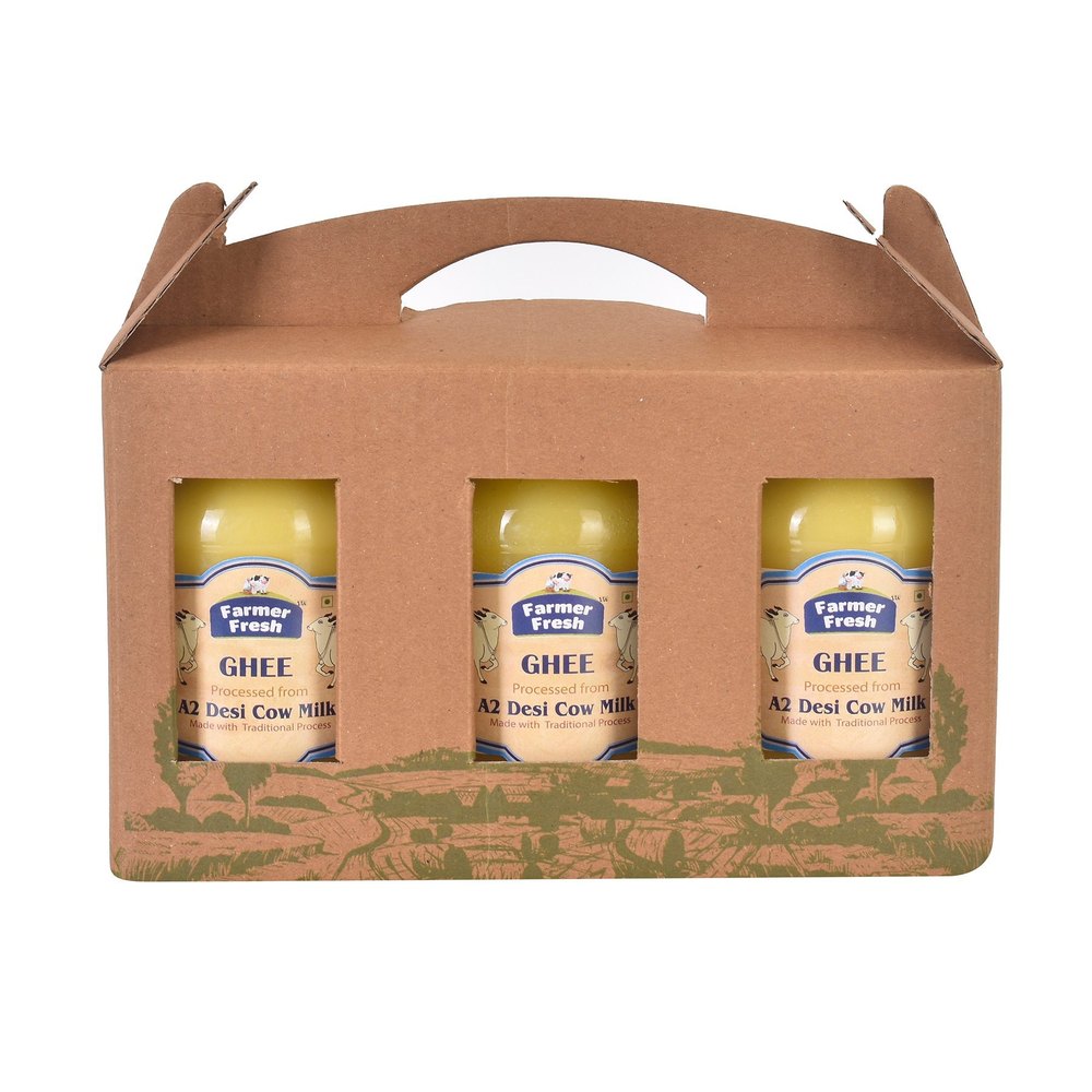 Farmer Fresh Ghee Combo Of 3 - A2 Ghee, Jar