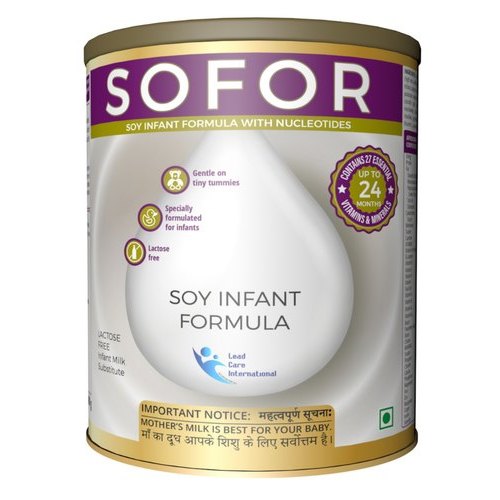 Sofor Lactose Free Soya Baby Milk Powder, Prescription, Packaging Type: Tin