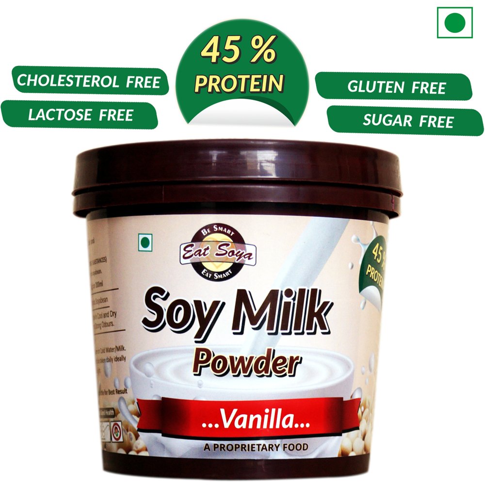 Soya Milk Powder - Vanilla, Packaging Type: Plastic Container