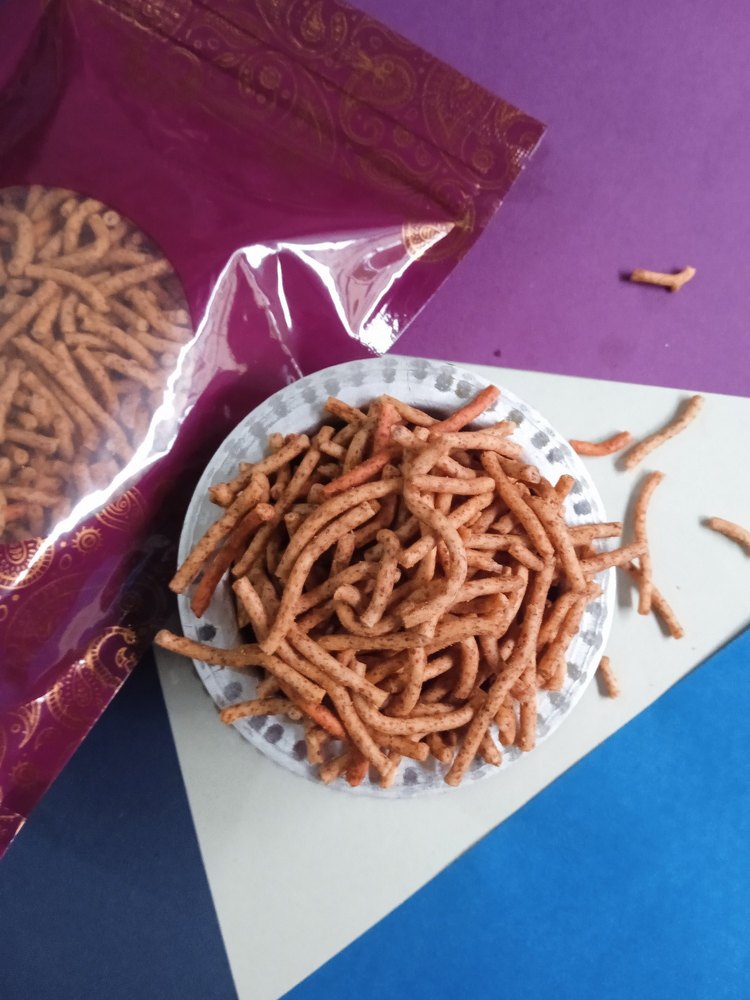 REGULUS Mixed grains flour Multigrain Bhujiya / Roasted Shev, Packaging Type: Pouch, Packaging Size: 90 Grm