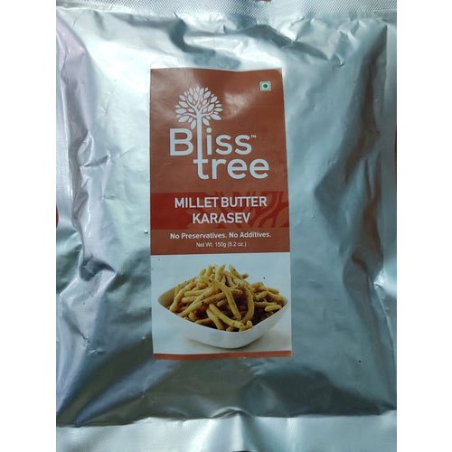 Bliss Tree Millet Kara Sev Namkeen, Packaging Size: 150 G