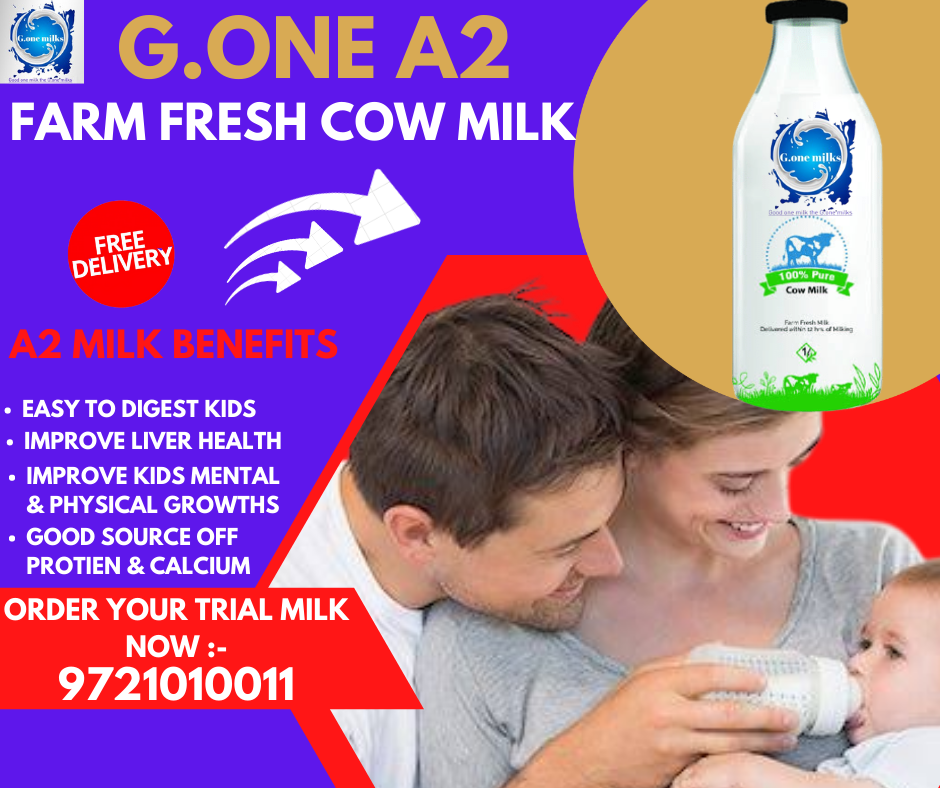 Fresh A2 Milk, Bottle