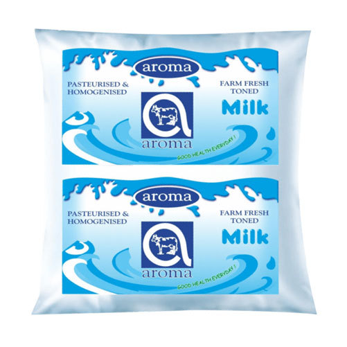 Fresh Toned Milk, Packaging Type: Pouch