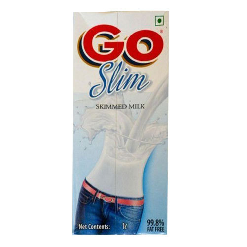 Go Slim Skimmed Milk, Packaging Type: Box