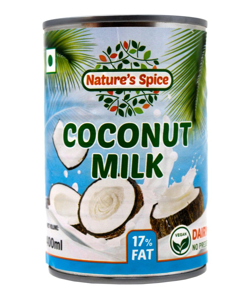 Natural Pure Coconut Milk, Can