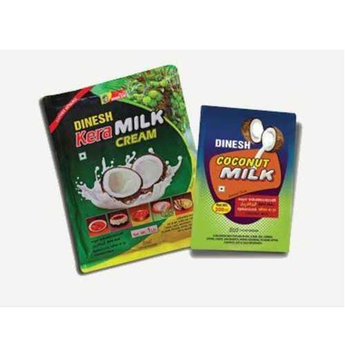 DINESH Coconut Milk 200ml, For Home Purpose, Packaging Type: Packet