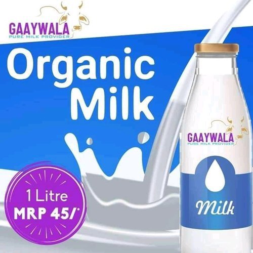 Organic Milk, For Sample 50% Off, Packaging Type: Glass Botal