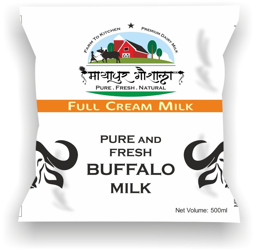 Certified Organic Buffalo Milk, Packet