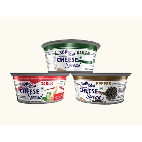 Milky Mist Spread Cheese 200gms, Packaging Type: Plastic Cup
