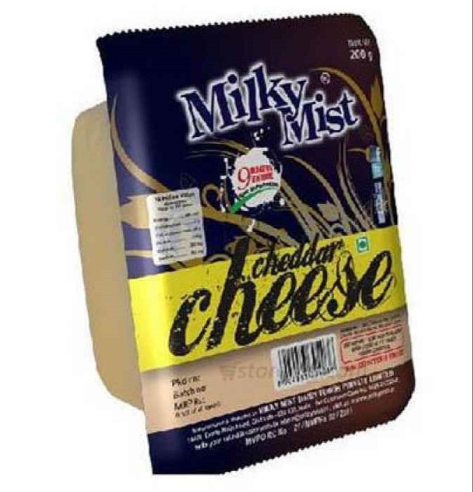 Milky Mist Cheddar Cheese, Packaging Size: 200 Gram, Packaging Type: Packet