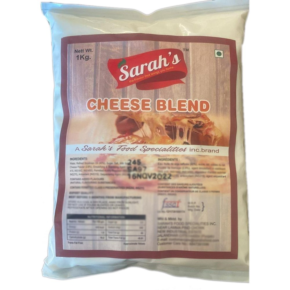 Creamy Cheese Blend, Packaging Size: 1kg, Packaging Type: Pouch