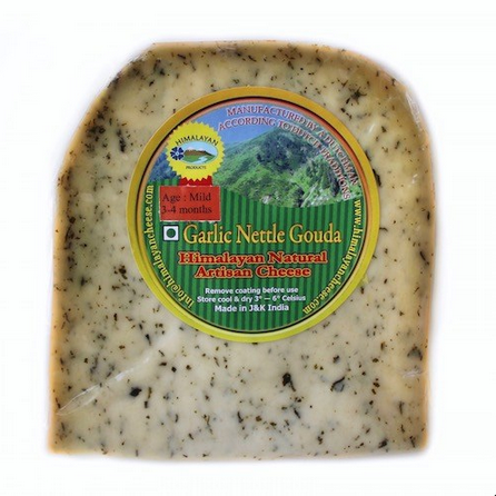 Mild Garlic Nettle Gouda 200g Cheese, Packaging Type: Packet