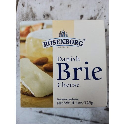 Rosenborg Danish Brie Cheese, Packaging Size: 125 G, Packaging Type: Box