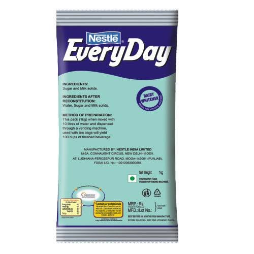 Nestle product Everyday Vending Machine Premix, 1 kg, Packet