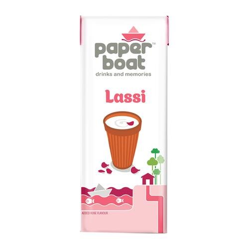 Rose Paper Boat Lassi, Packaging Type: Packet, Packaging Size: 180 mL