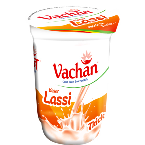 Vachan Kesar Lassi, Packaging: Cup