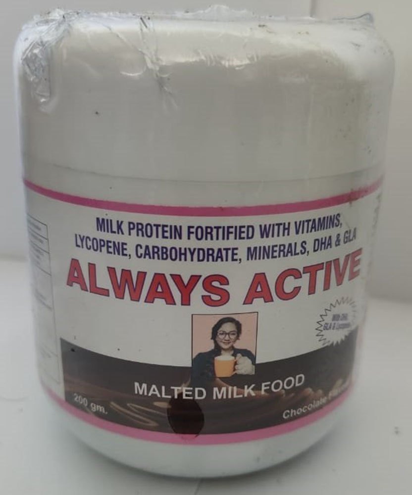 Always Active Store In Dry Place Malted Milk Food