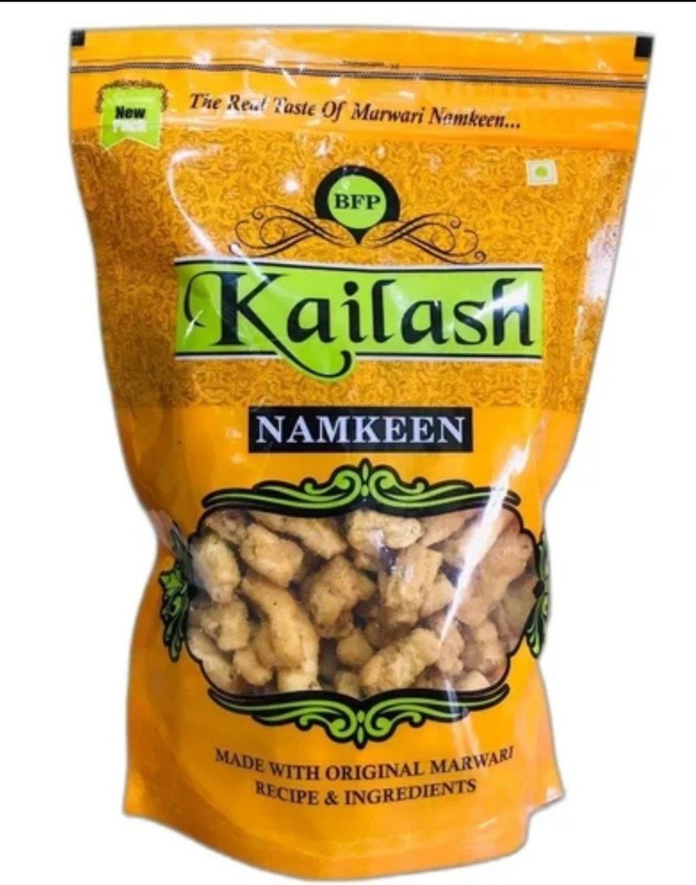 Kailash Garlic Sev Namkeen, Packaging Type: Packet, Packaging Size: 300gm