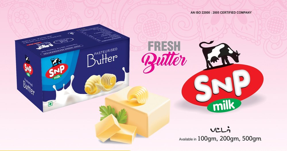 Fresh Butter, Packaging Type: Box